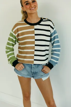 Alice Striped Sweater - Multi