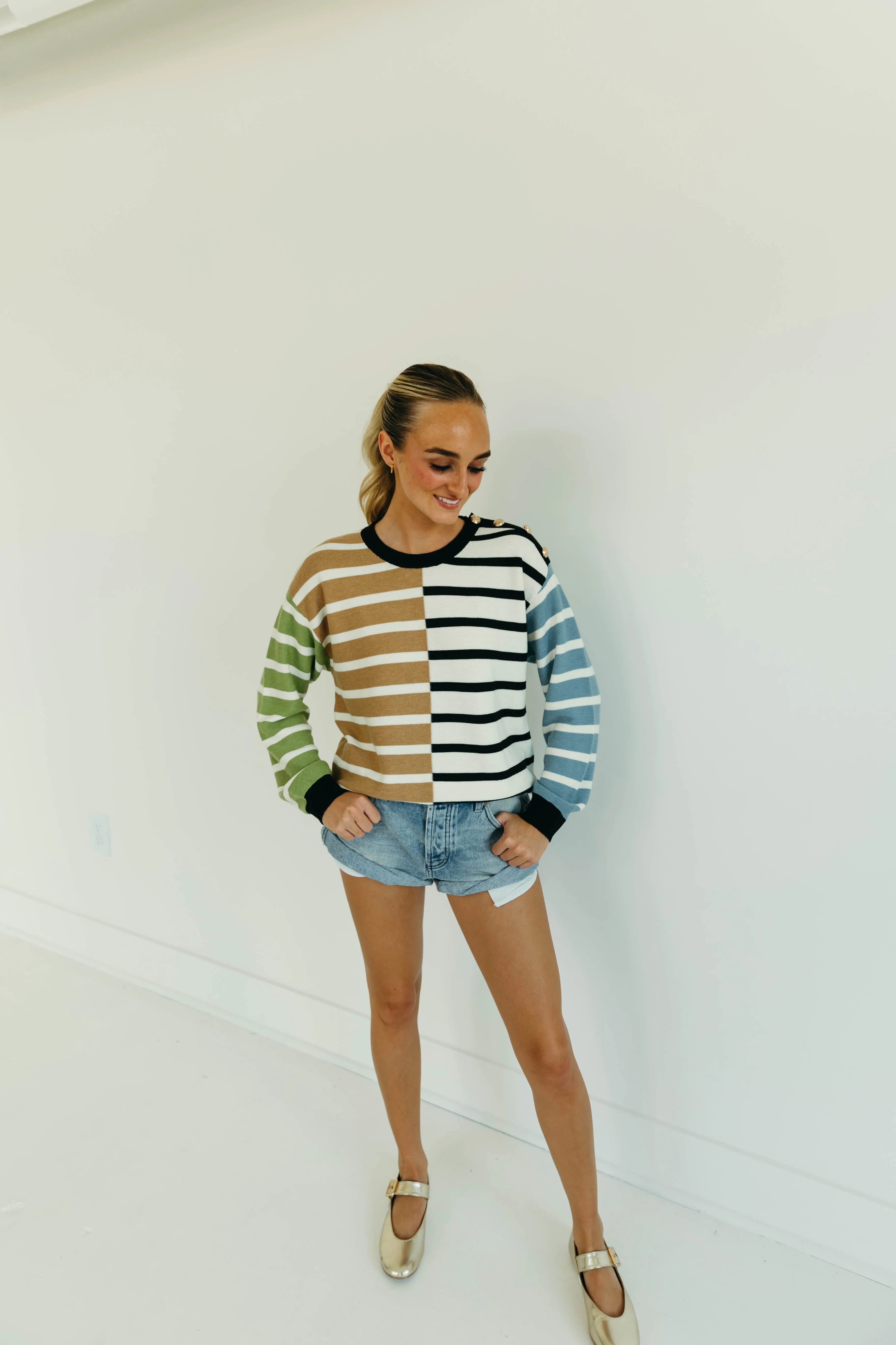 Alice Striped Sweater - Multi