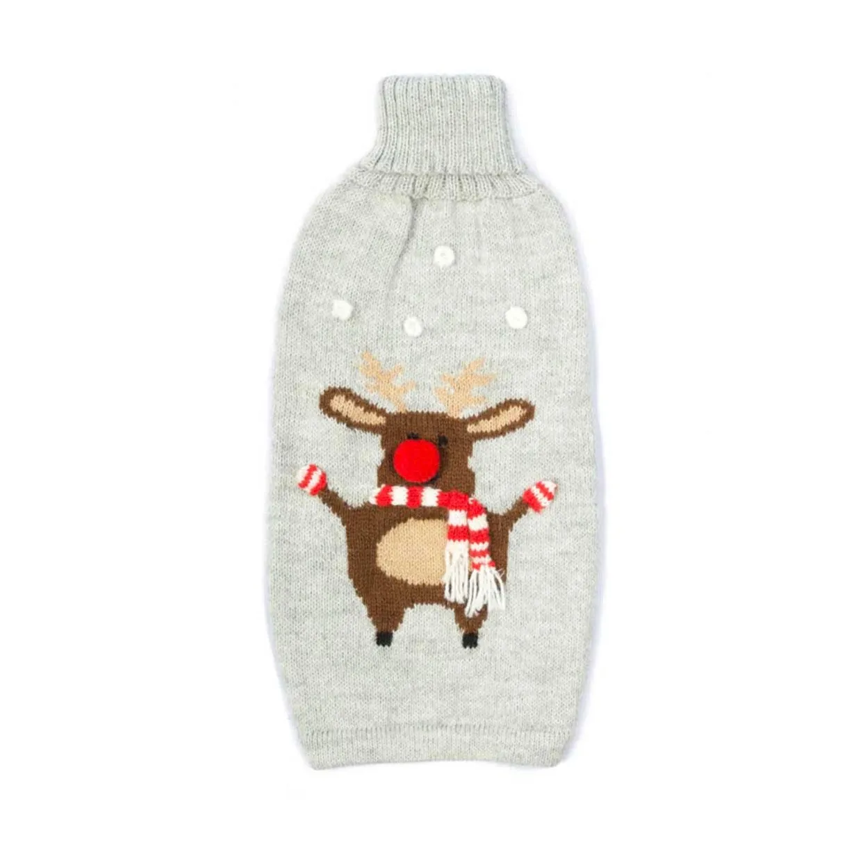 Alqo Wasi Christmas Moose Dog Sweater