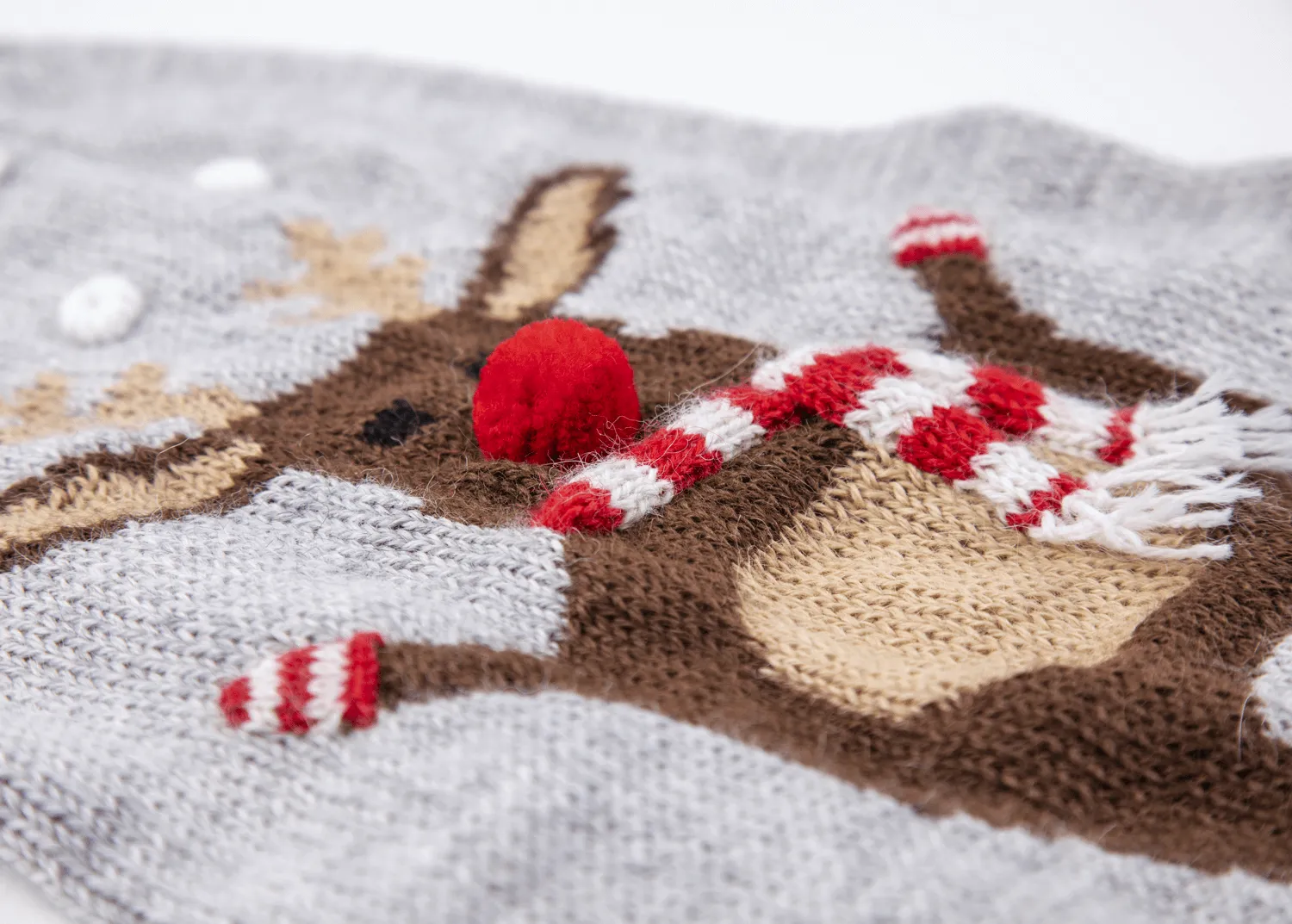 Alqo Wasi Christmas Moose Dog Sweater