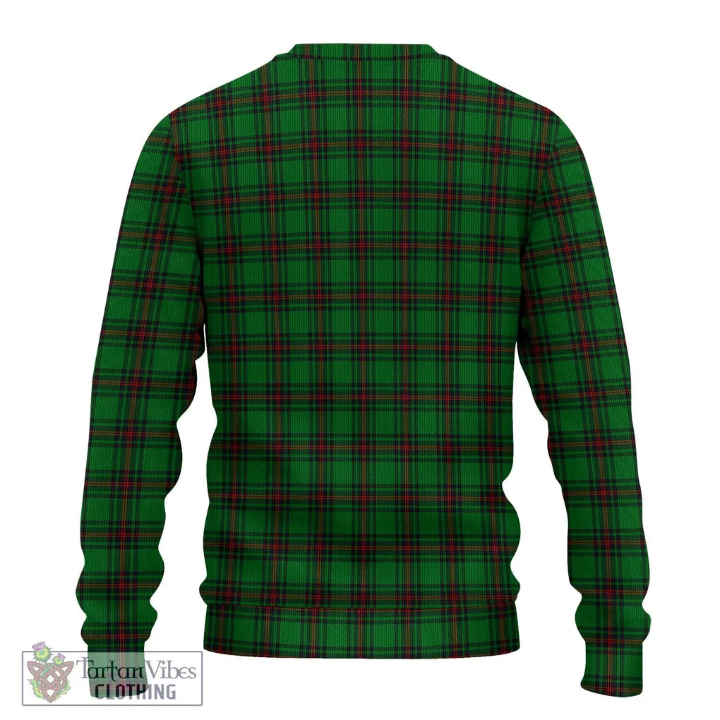 Anstruther Tartan Ugly Sweater with Family Crest DNA In Me Style