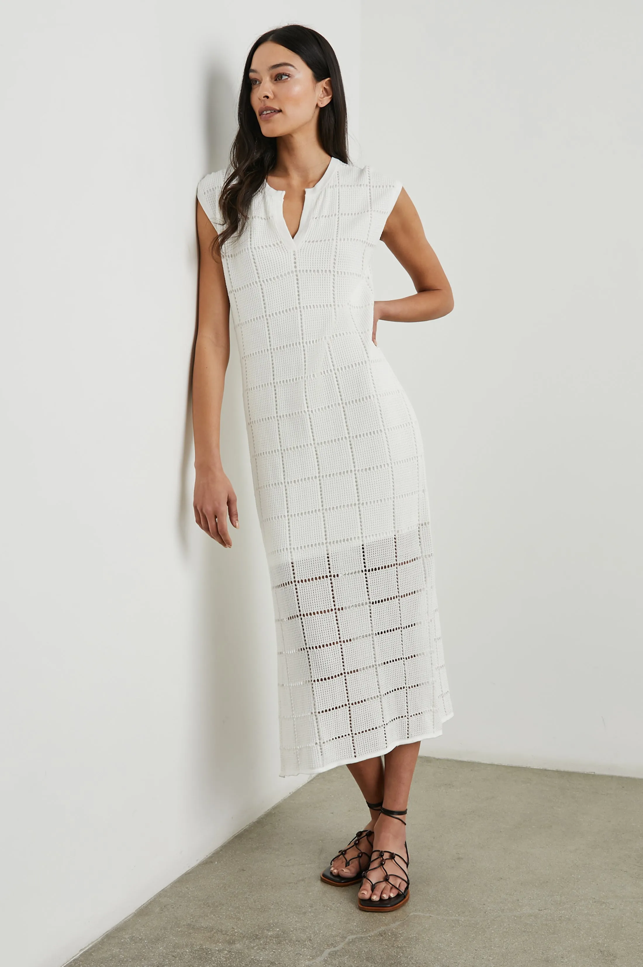 ASHLEY DRESS - WHITE