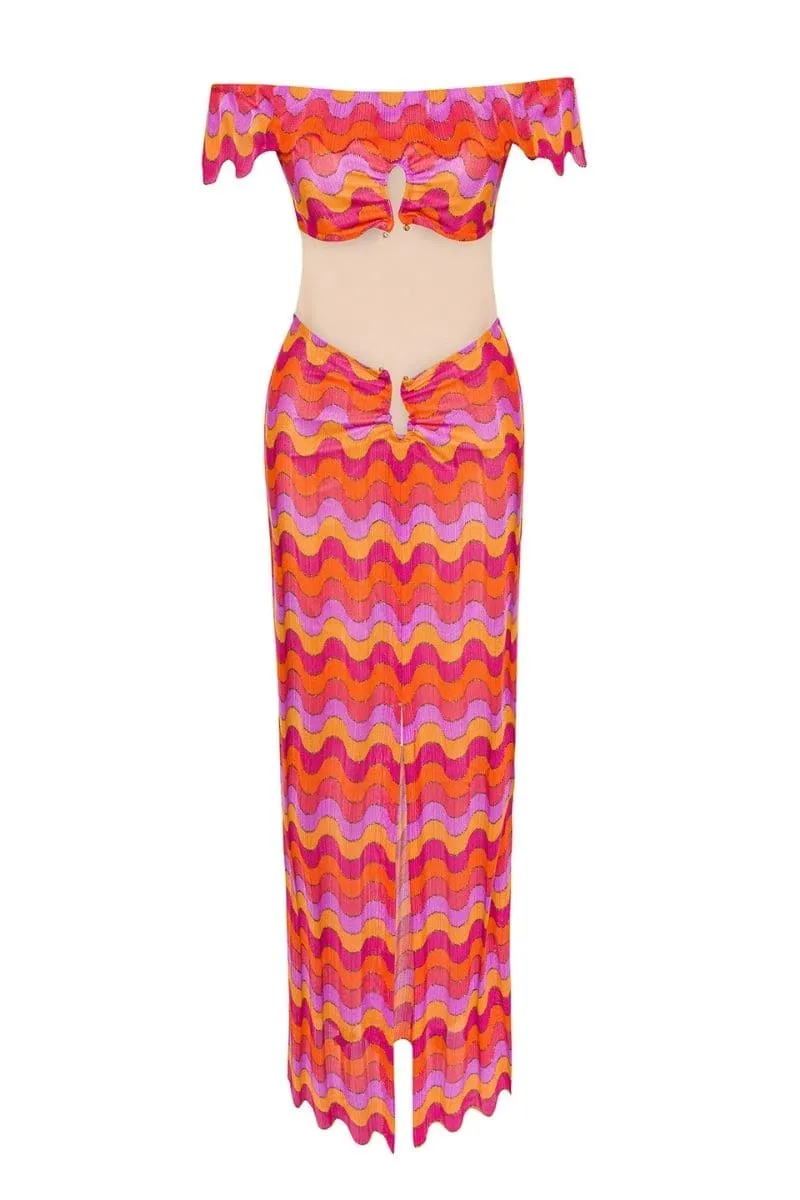 BALIANA RETRO MAXI DRESS