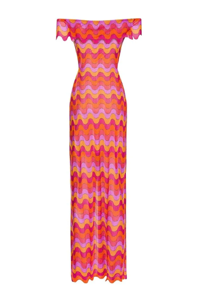 BALIANA RETRO MAXI DRESS