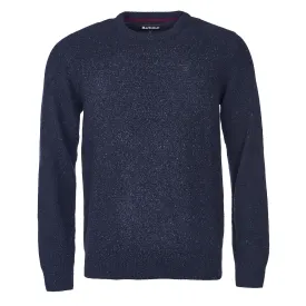 Barbour Essential Tisbury Crew Neck Sweater Navy