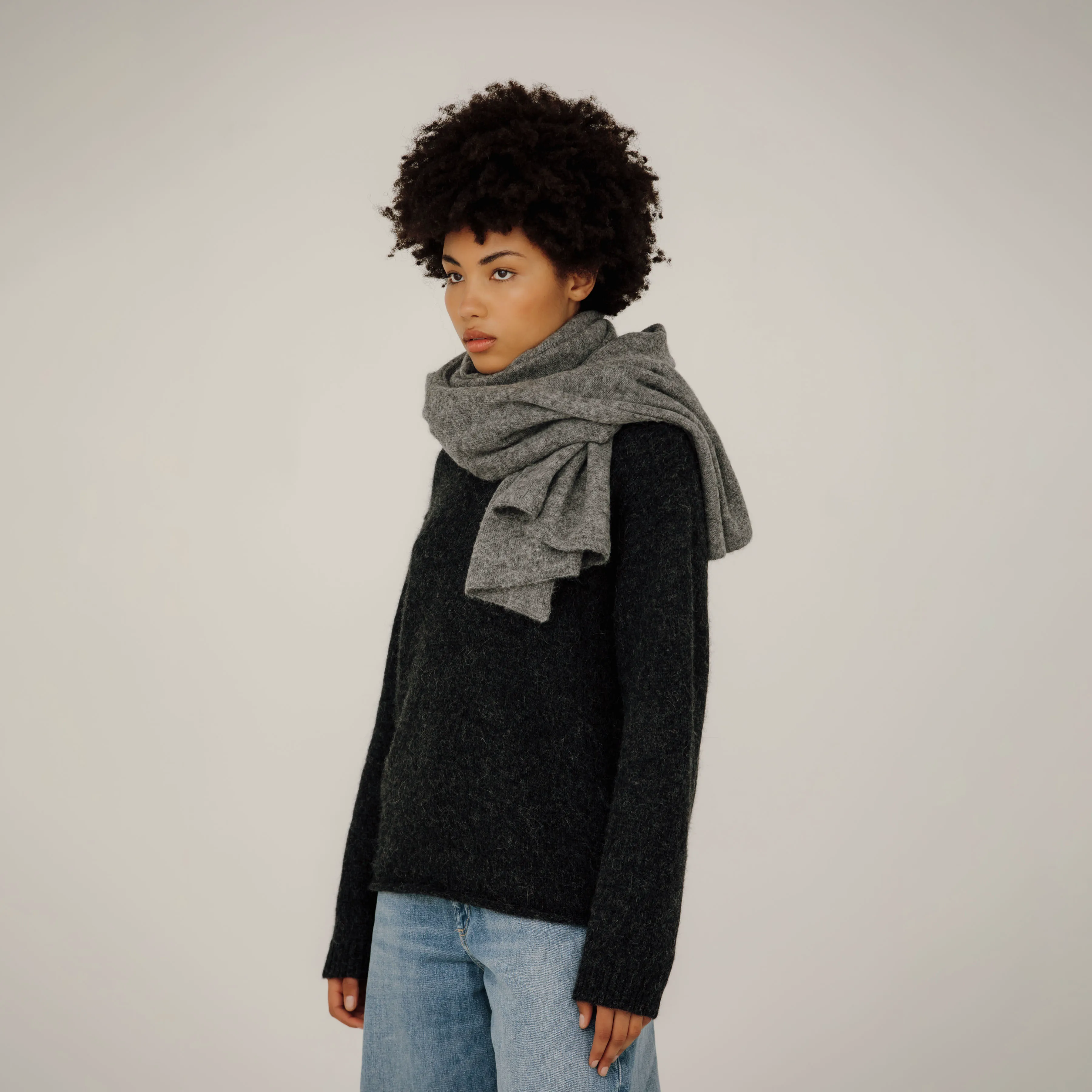 Bare Knitwear Alpaca Travel Wrap