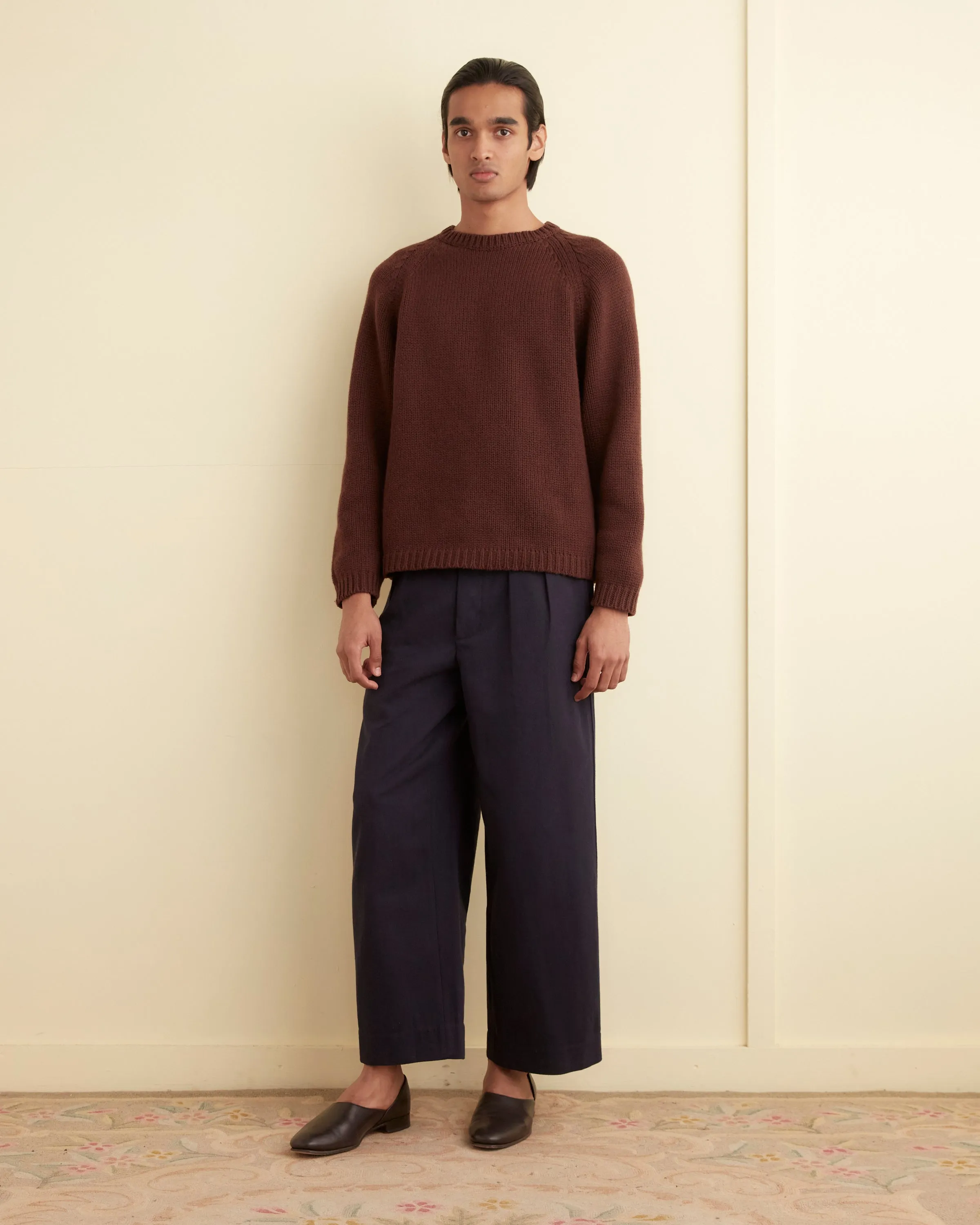 Cashmere Crewneck - Cinnabar