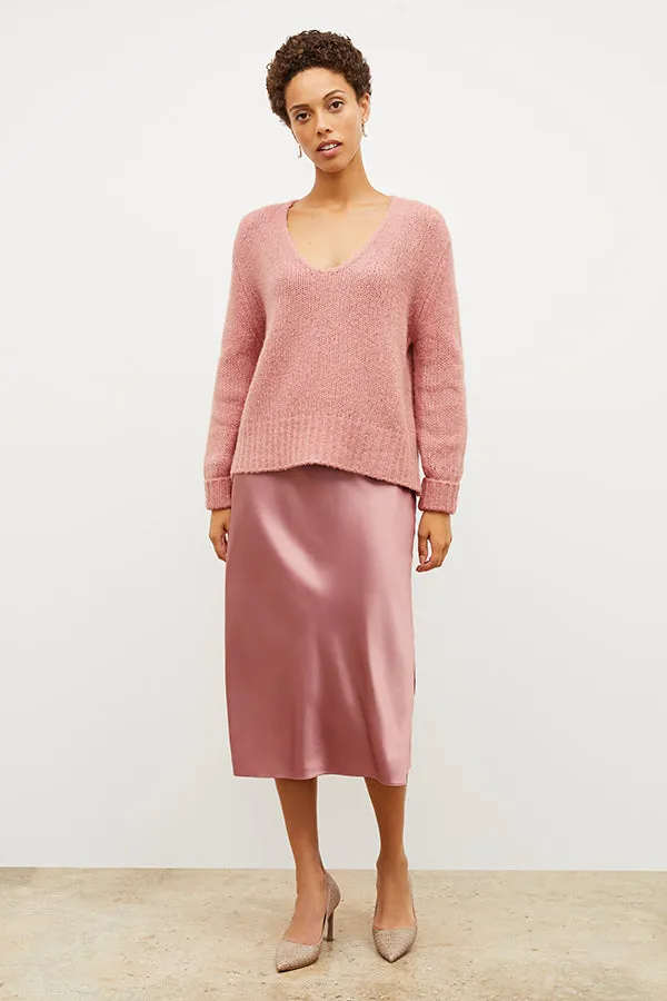 Cathy Sweater - Fine Alpaca :: Himalayan Salt