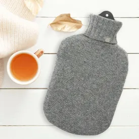 Charcoal Heather - Lambswool Hot Water Bottle