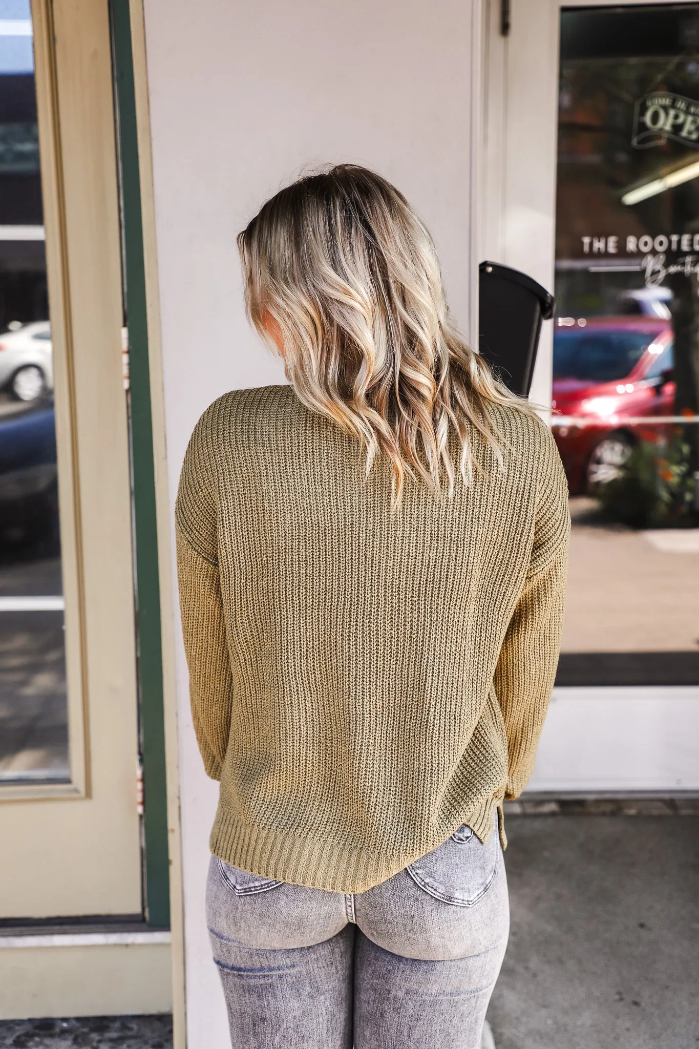 Chunky Mockneck Sweater