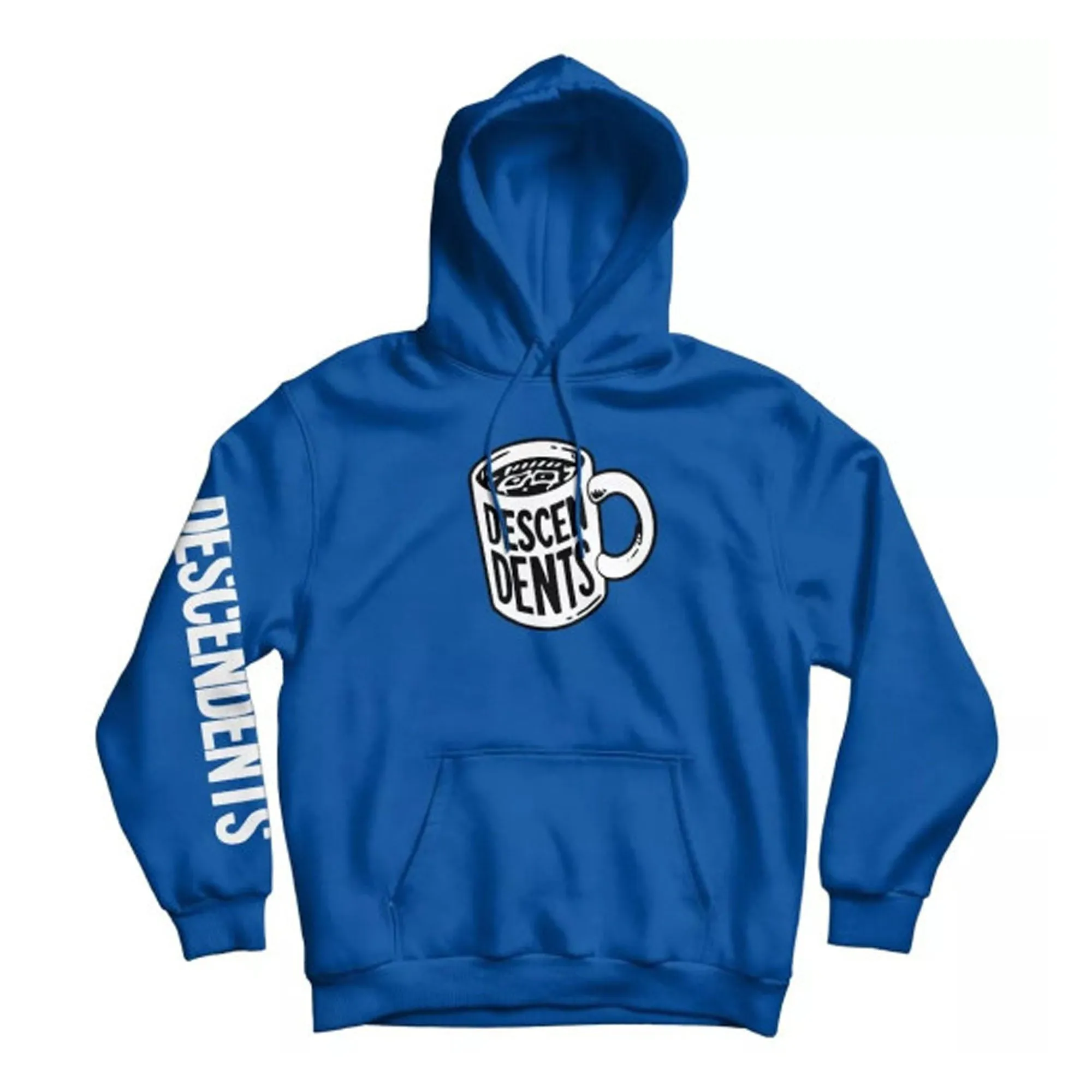 Coffee Mug Pullover Hoodie (Royal Blue)