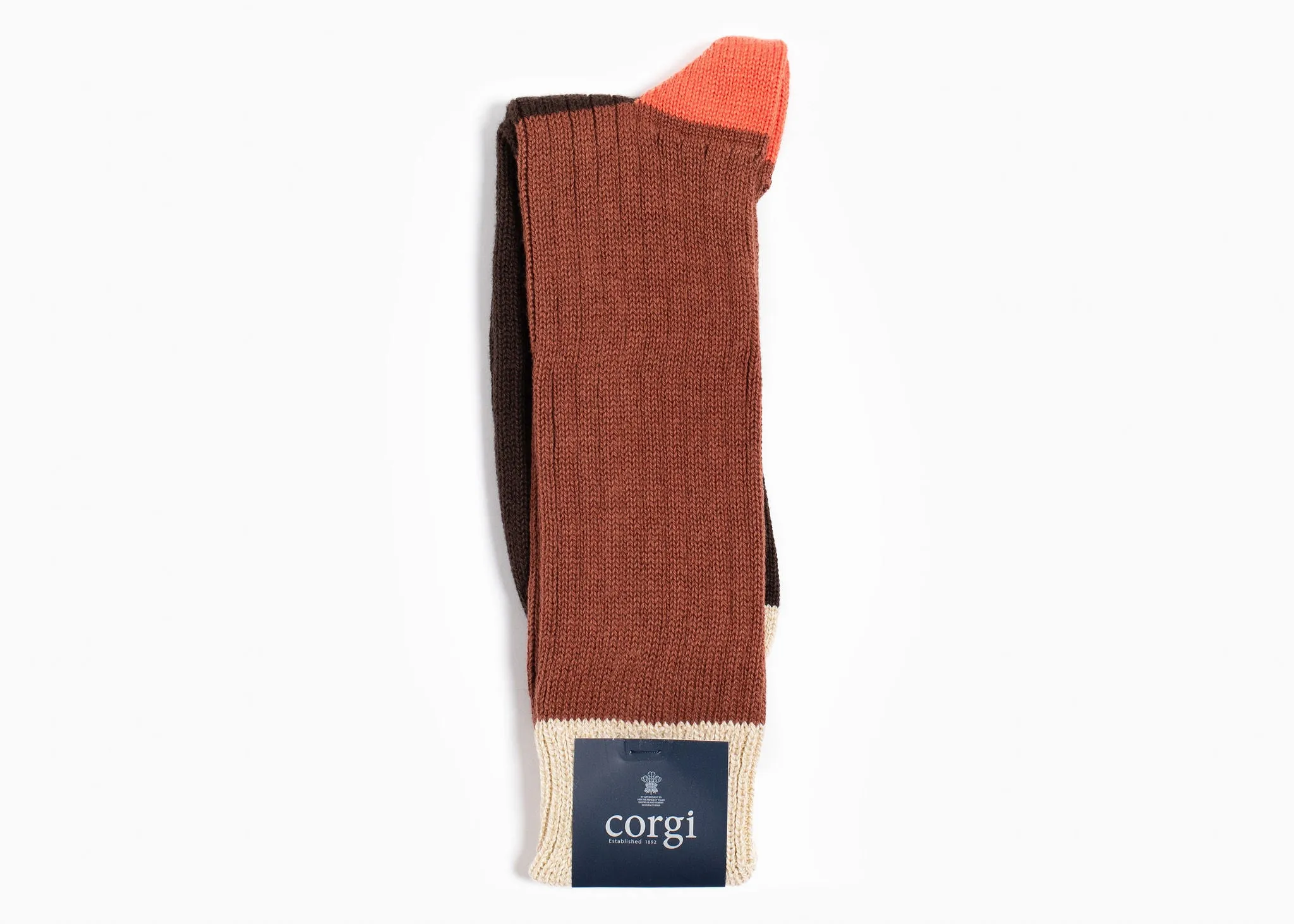 Corgi x Grant Stone Heavyweight Cotton Sock