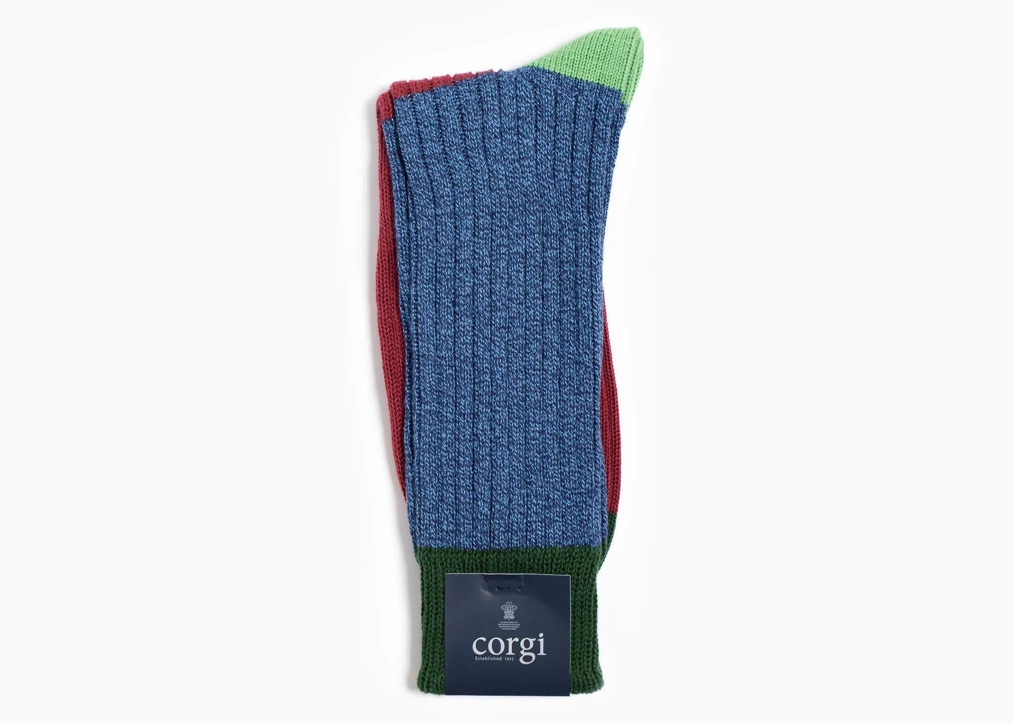 Corgi x Grant Stone Heavyweight Cotton Sock