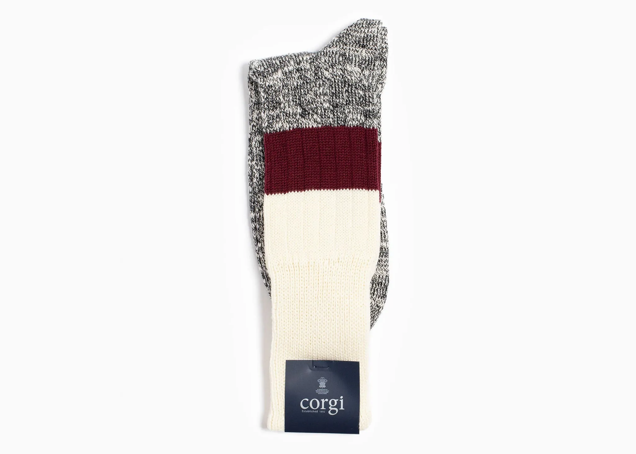 Corgi x Grant Stone Heavyweight Cotton Sock