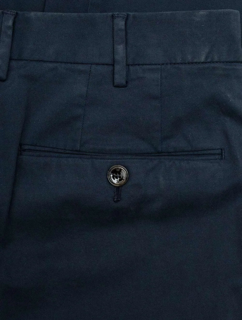 Cotton Chino Trouser Navy