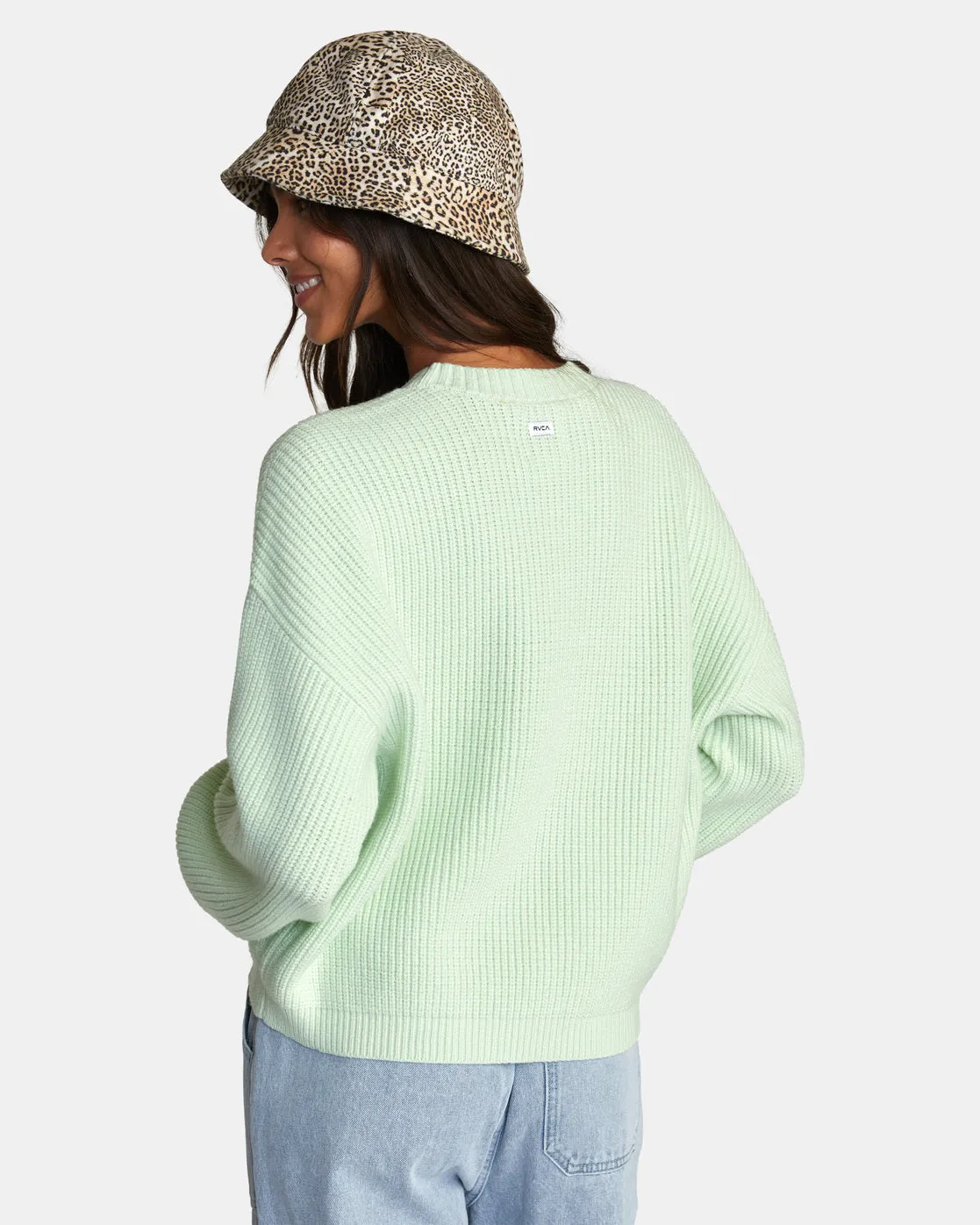 Dip In Pullover Sweater - Ambrosia