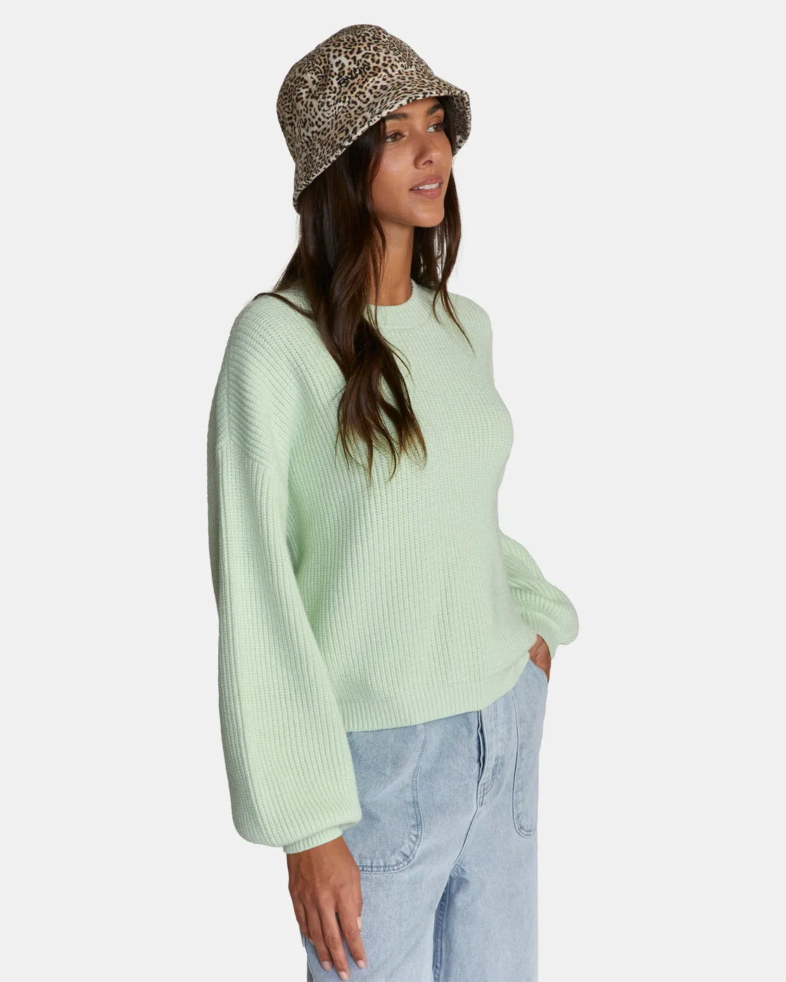 Dip In Pullover Sweater - Ambrosia