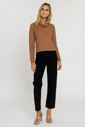 English Factory - Cut-Out Neck Sweater