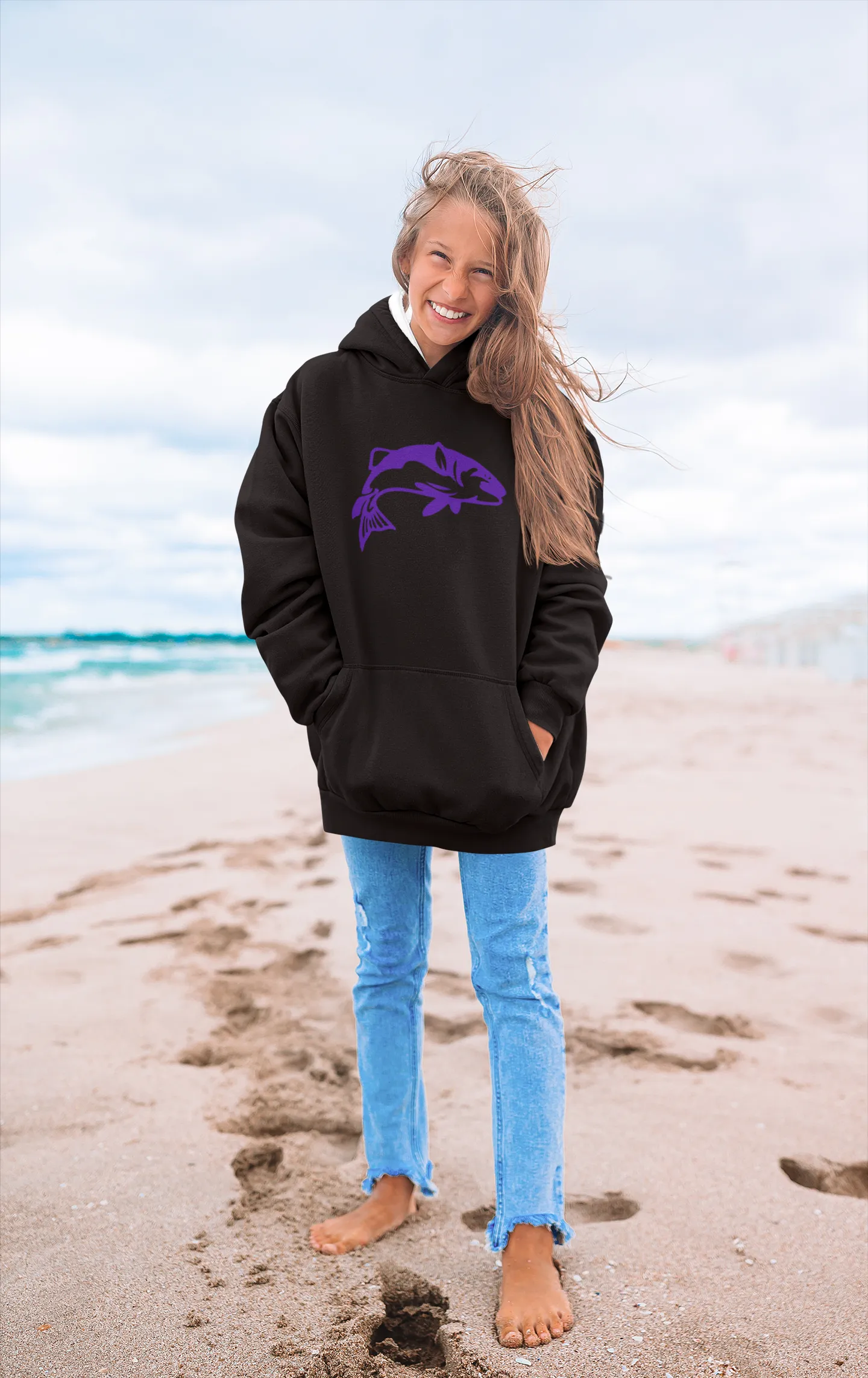 Fly Fishing Pullover Hoodie