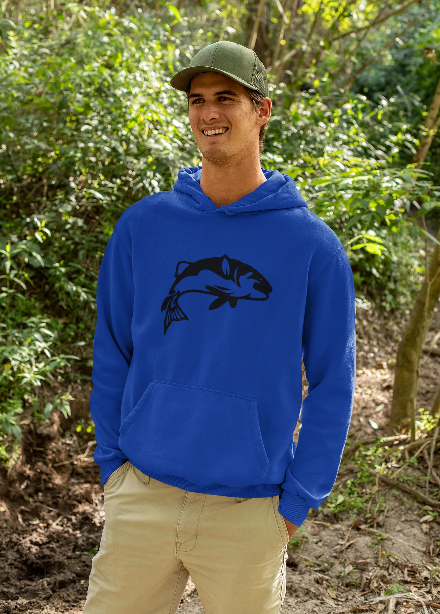 Fly Fishing Pullover Hoodie