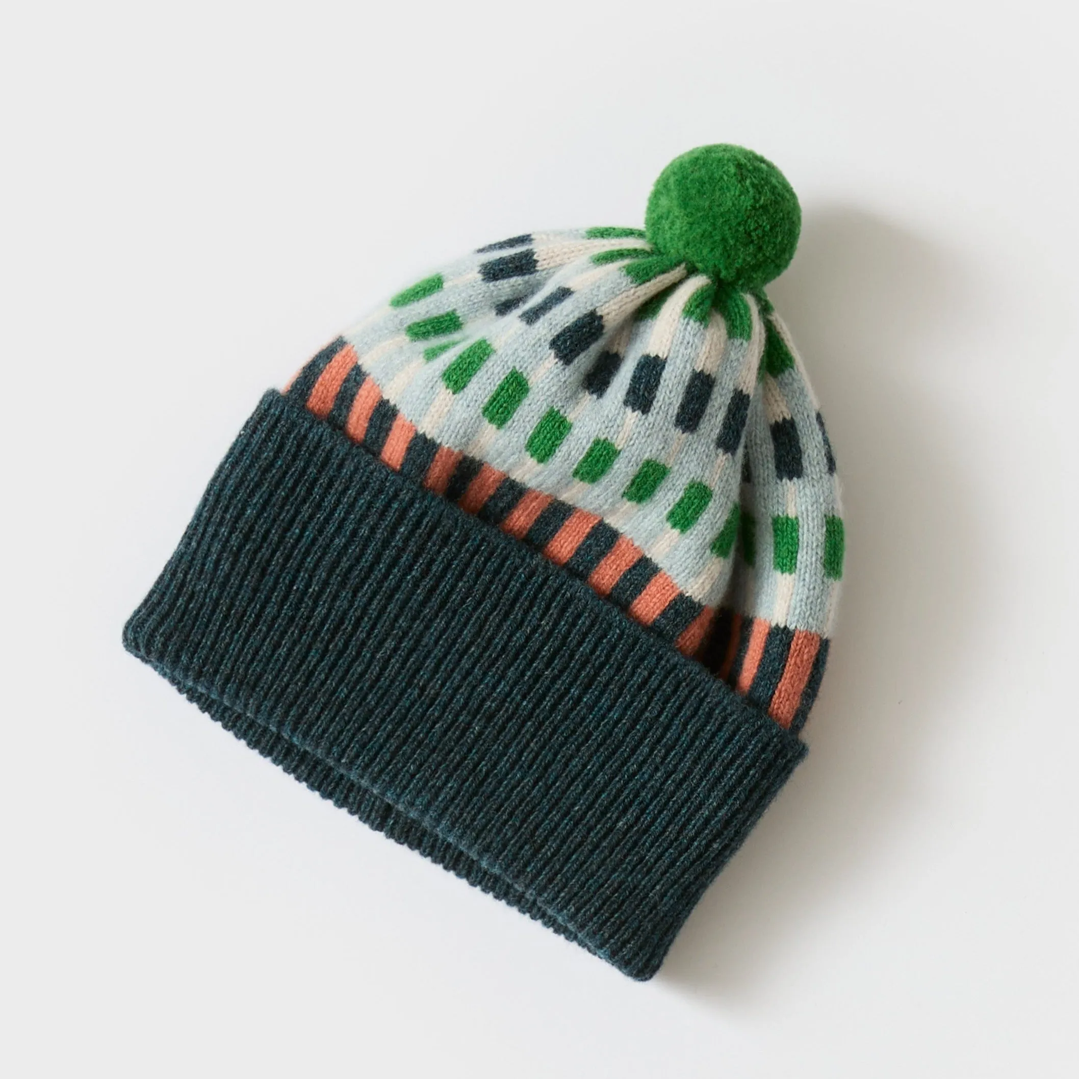 Harbour Pom Hat - Ink and Rosehip