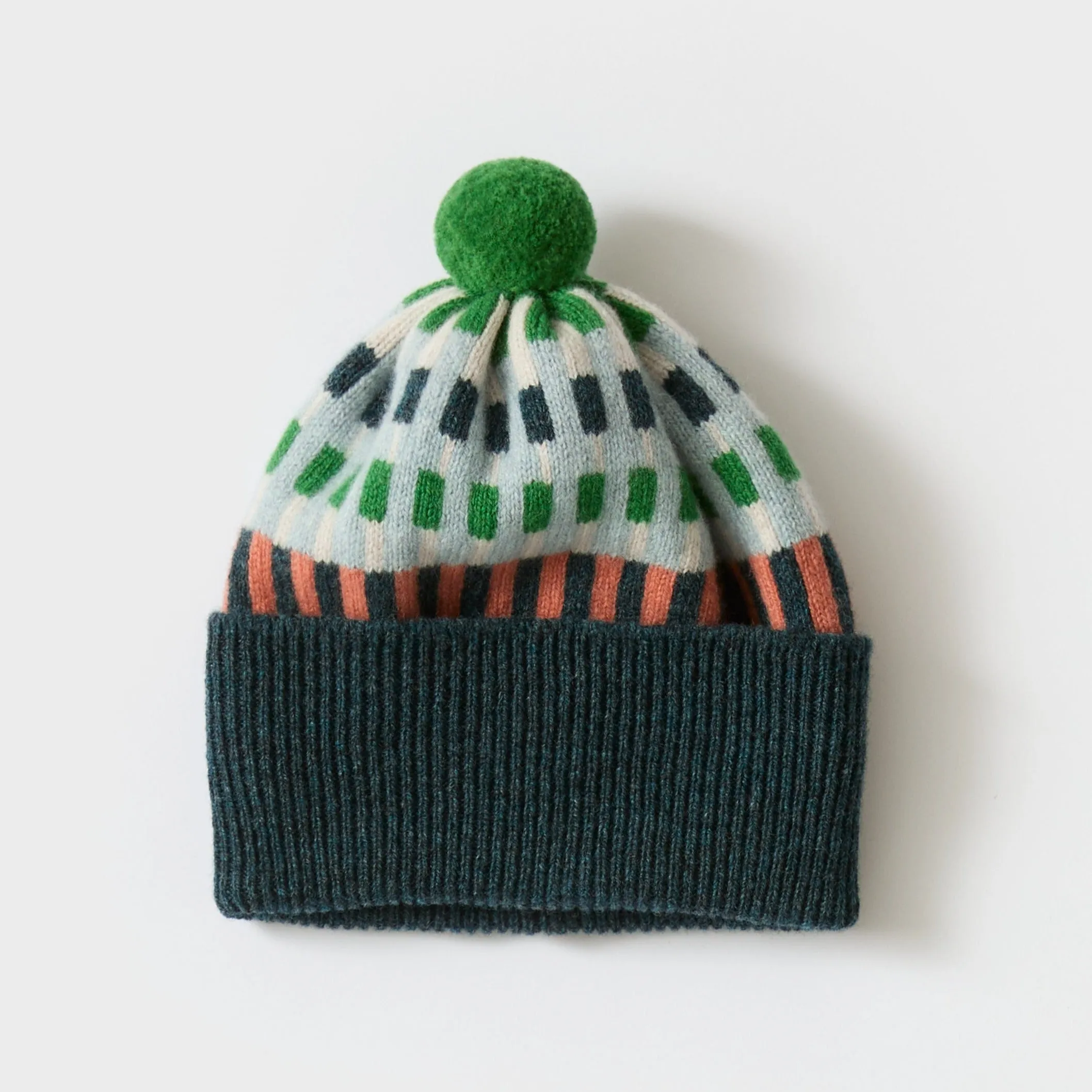 Harbour Pom Hat - Ink and Rosehip