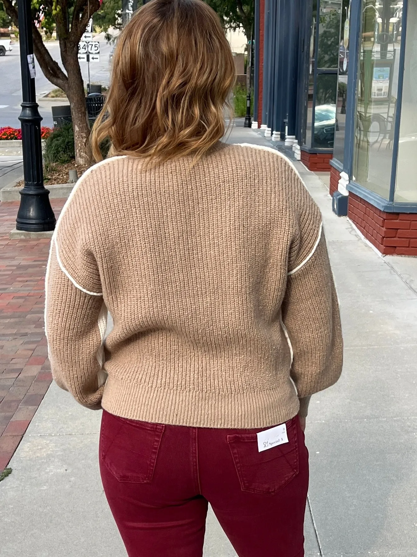 Ivory Beige Sweater