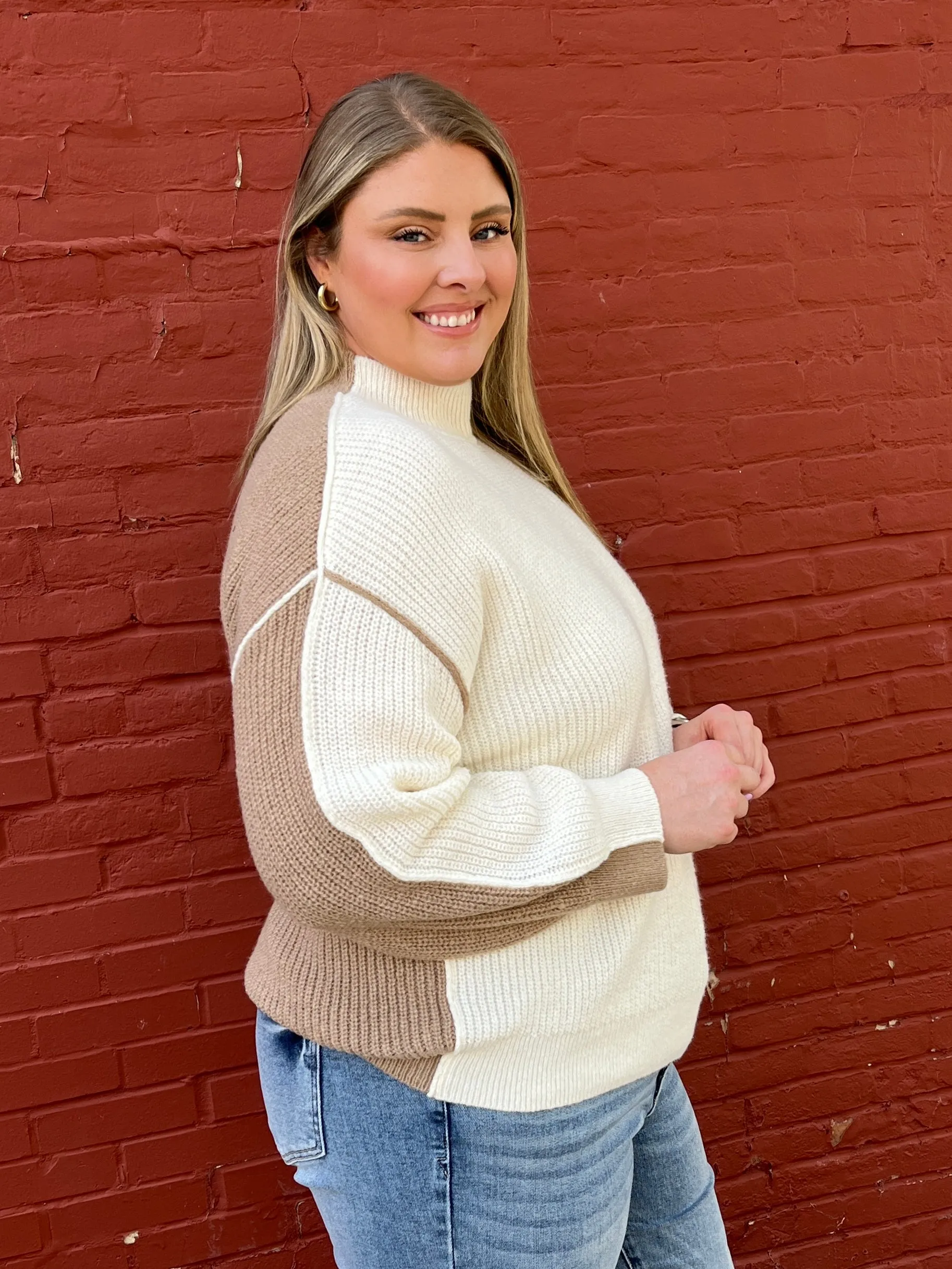 Ivory Beige Sweater