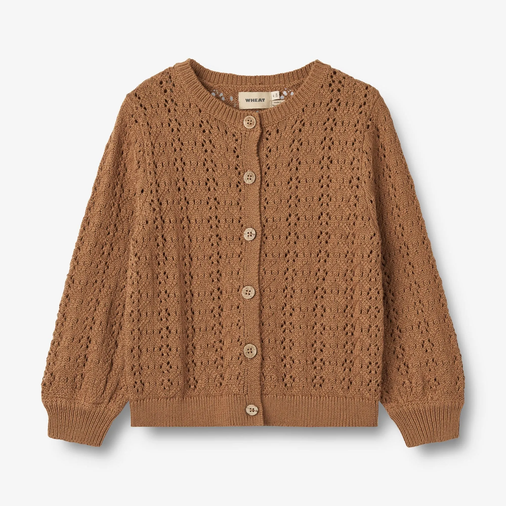 Knit Cardigan Celia - caramel