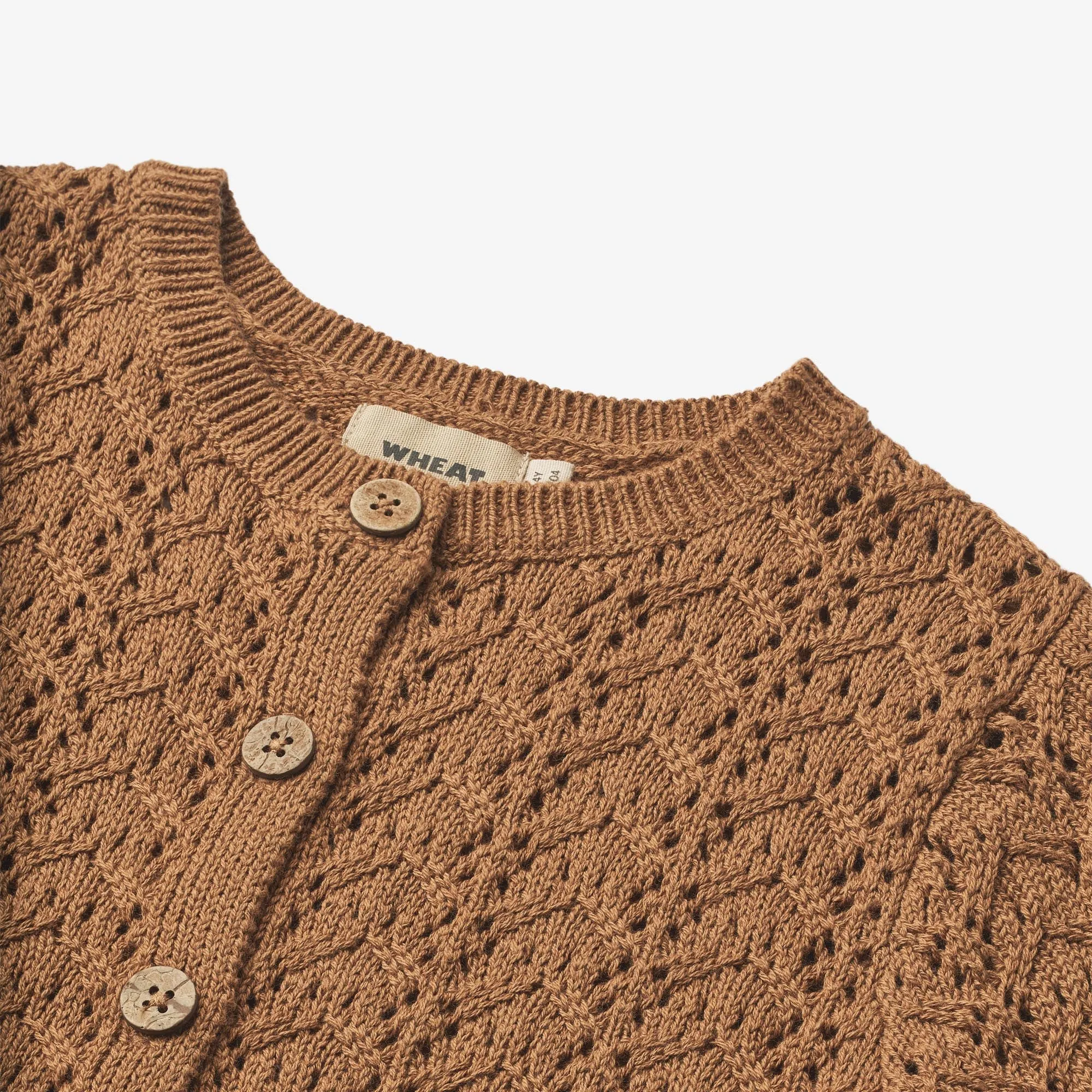 Knit Cardigan Celia - caramel