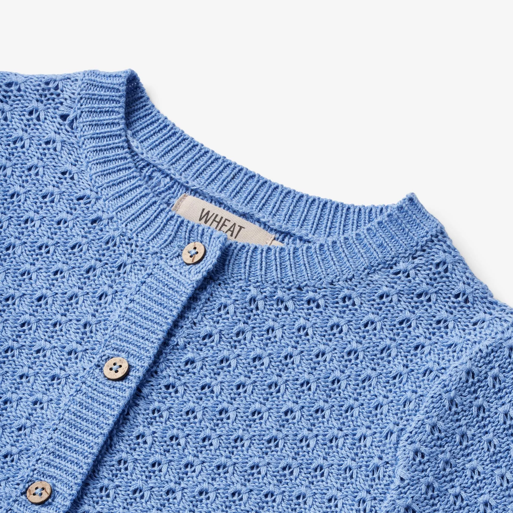 Knit Cardigan Magnella - azure blue