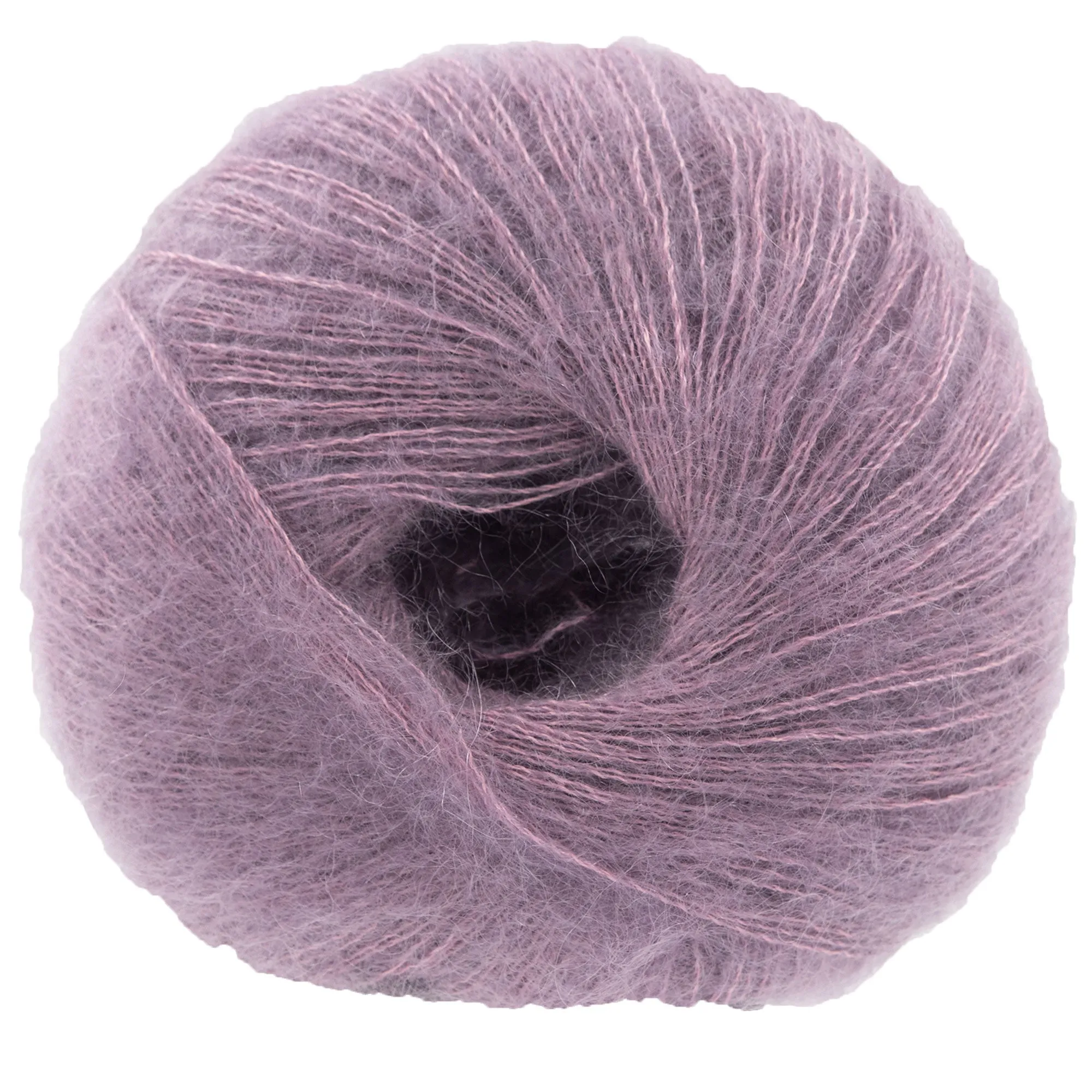 Knitting for Olive Soft Silk Mohair Yarn - Artichoke Purple