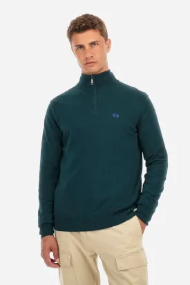 La Martina Knitwear with Half Zip | Green