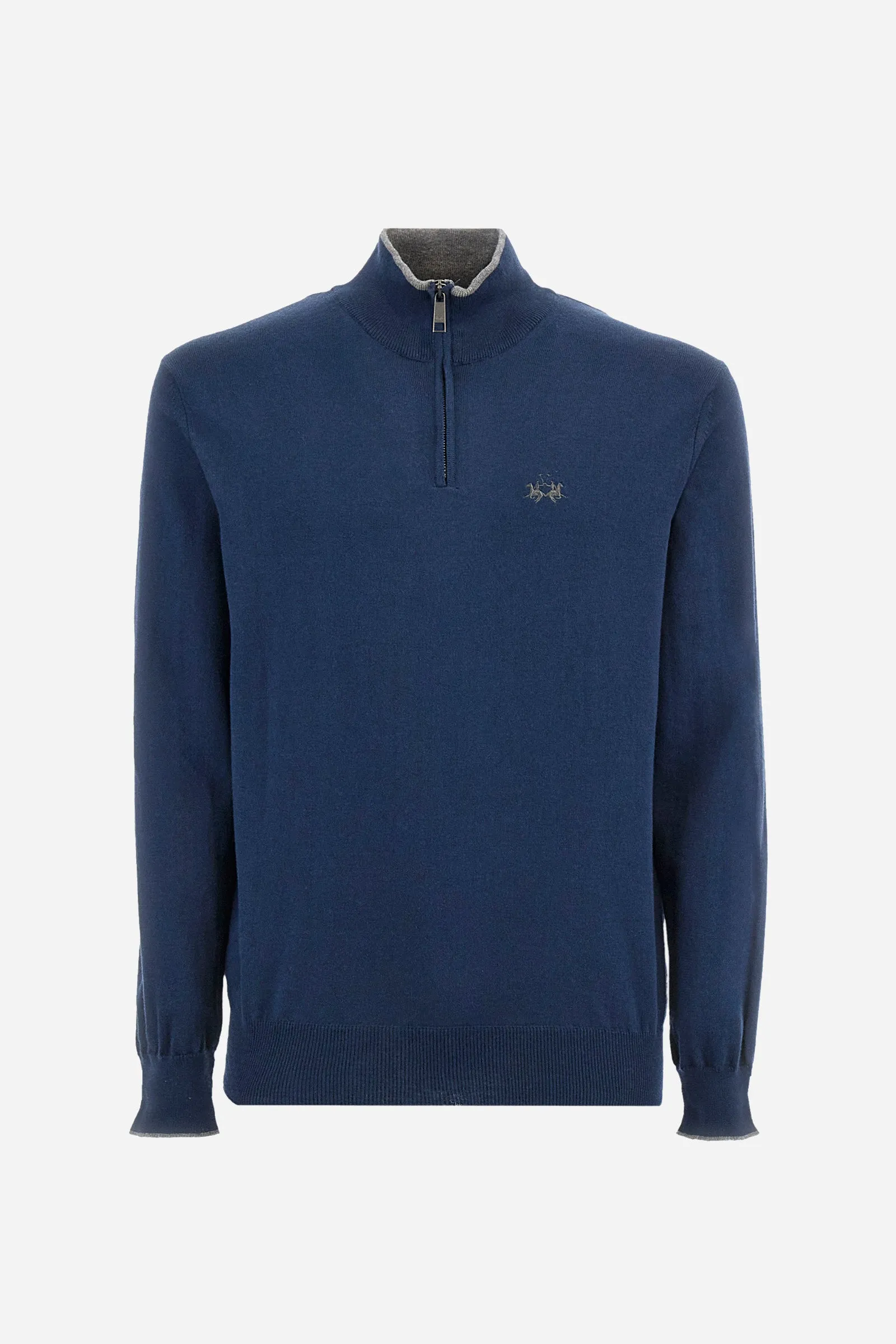 La Martina Knitwear with Half Zip | Navy