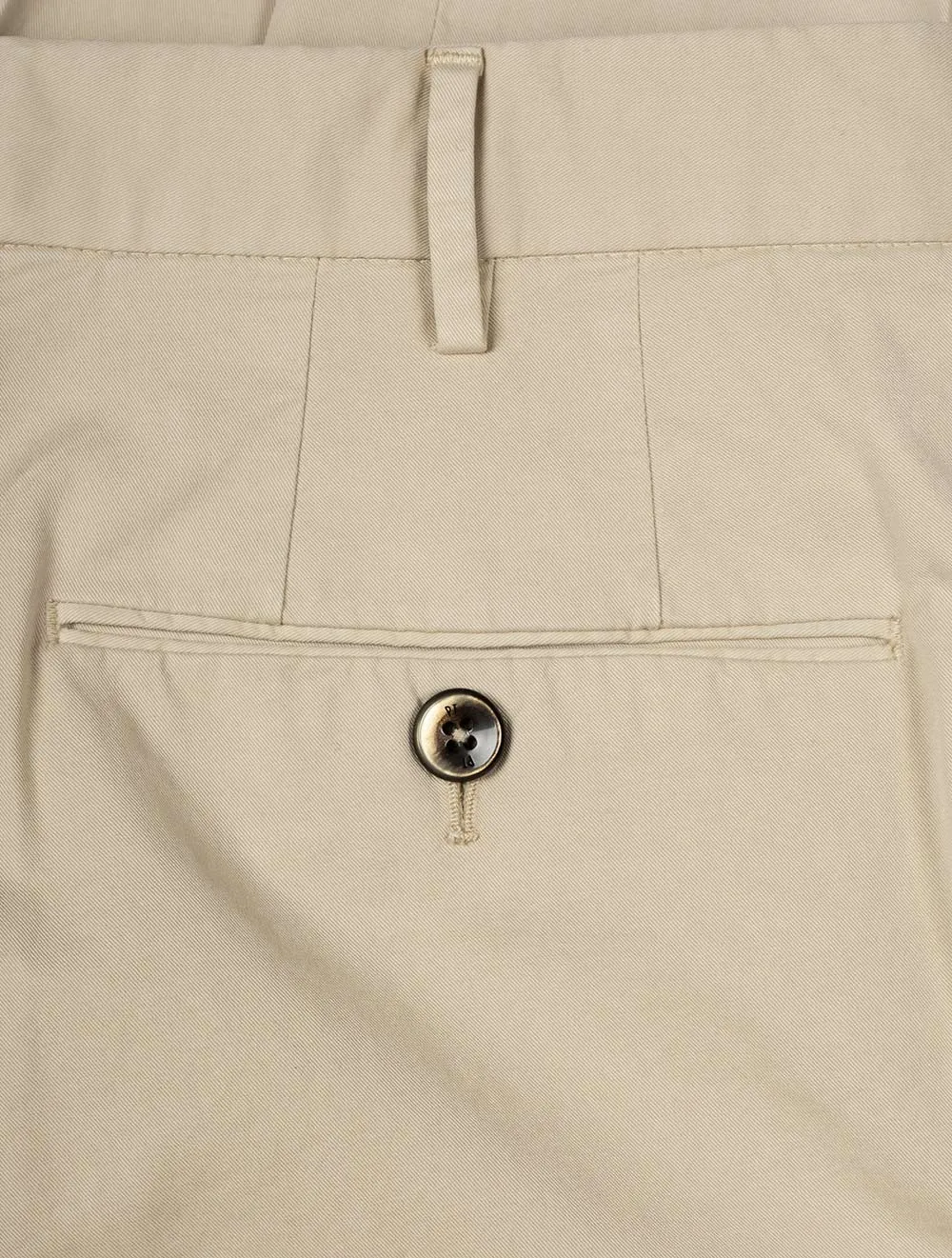 Light Stretch Gabardine Trouser Cream