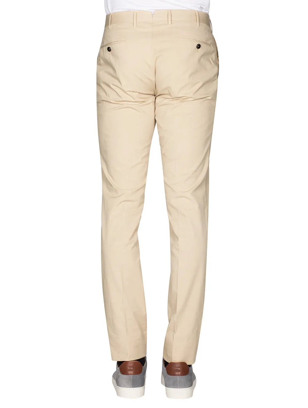 Light Stretch Gabardine Trouser Cream