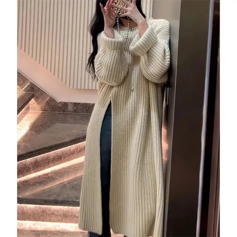 Long  Warm Sweater dress