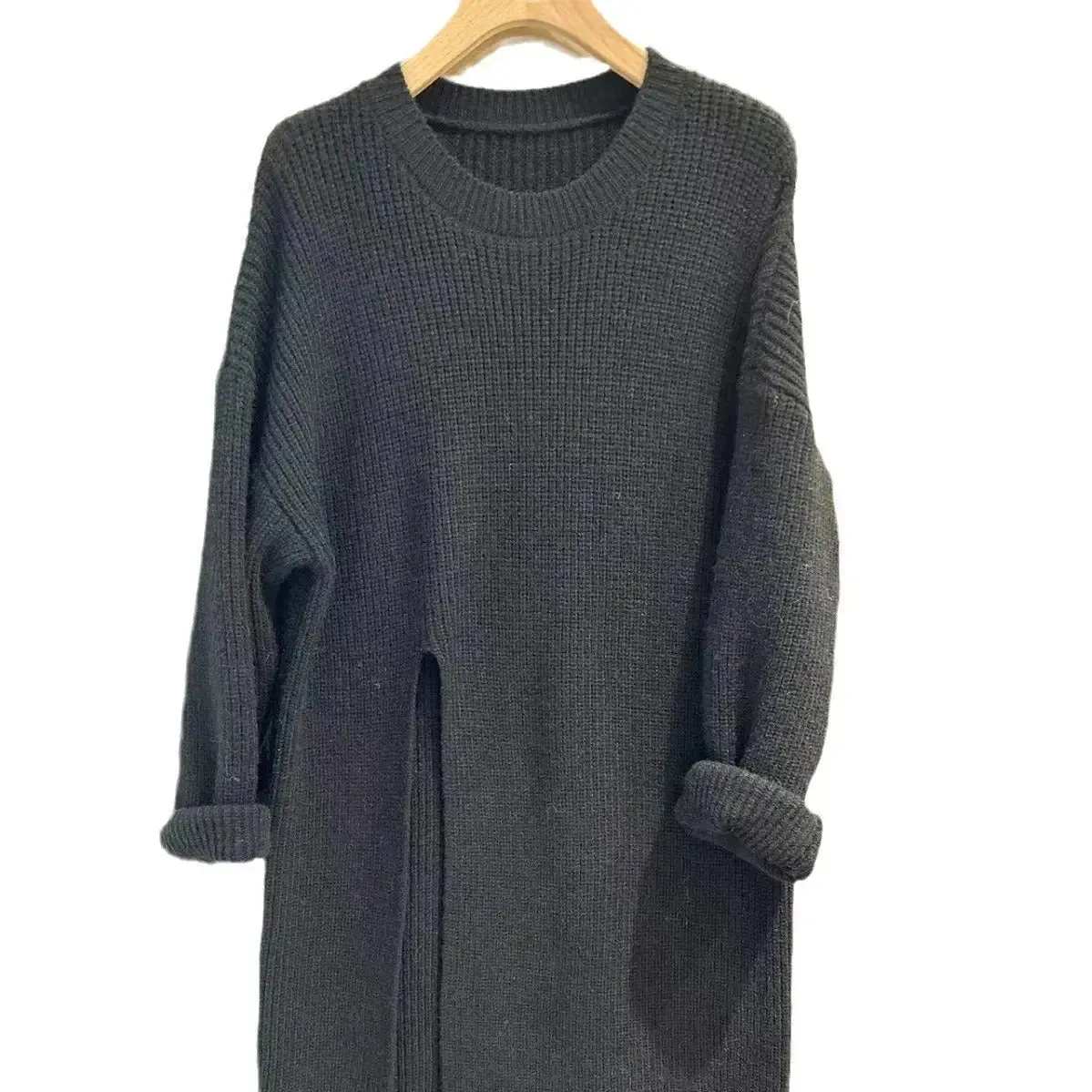 Long  Warm Sweater dress