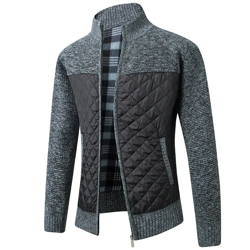 Men's Urban Style Zipper Sweater