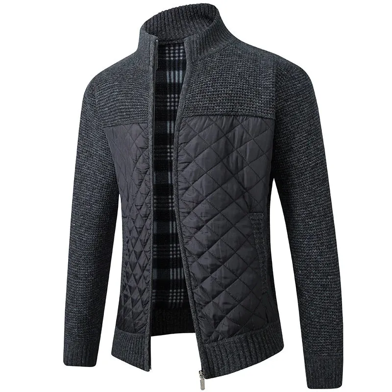 Men's Urban Style Zipper Sweater