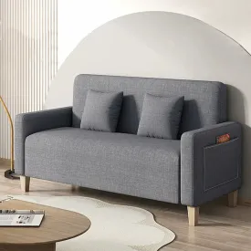 Minimalist and Convenient Comfortable Breathable Sofa with Storage Bag Design（West Coast）