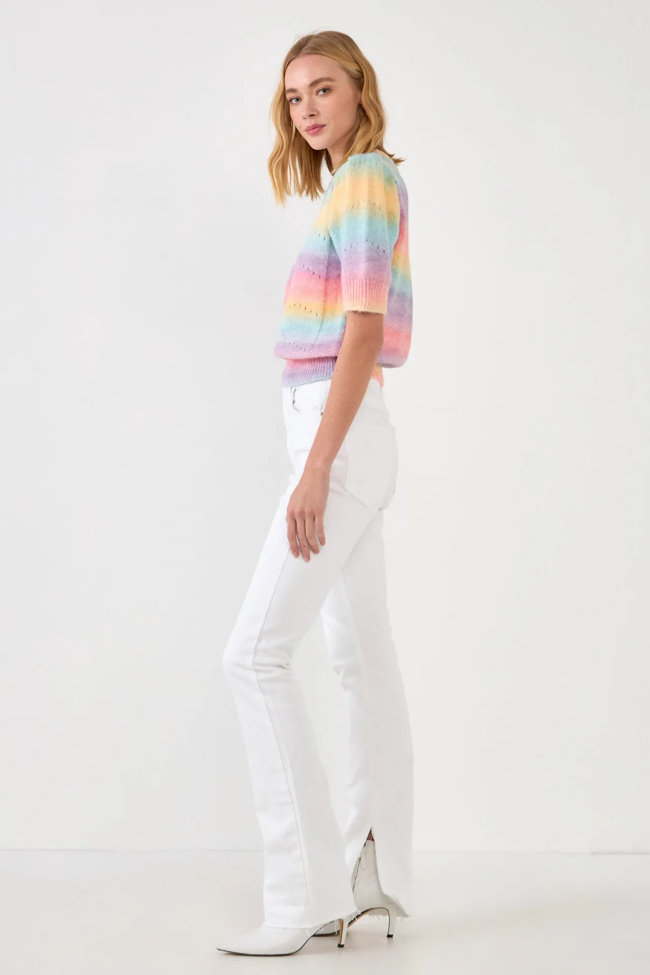 Multi Color Knit Top