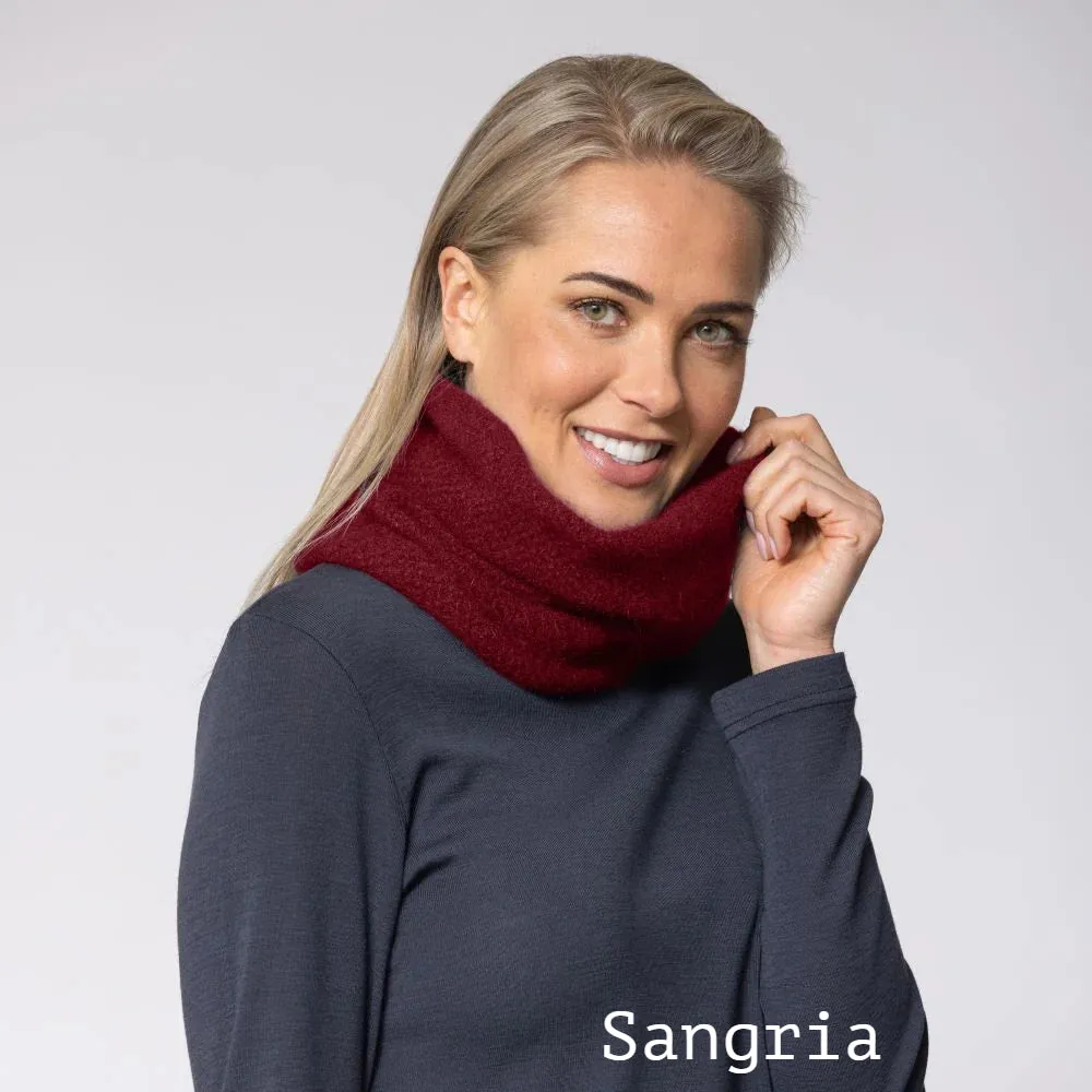 Noble Wilde Possum Merino Moss Stitch Neck Warmer