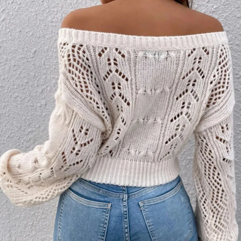 Off-the-Shoulder Sweater