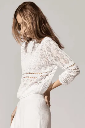 PACO CARDIGAN WHITE