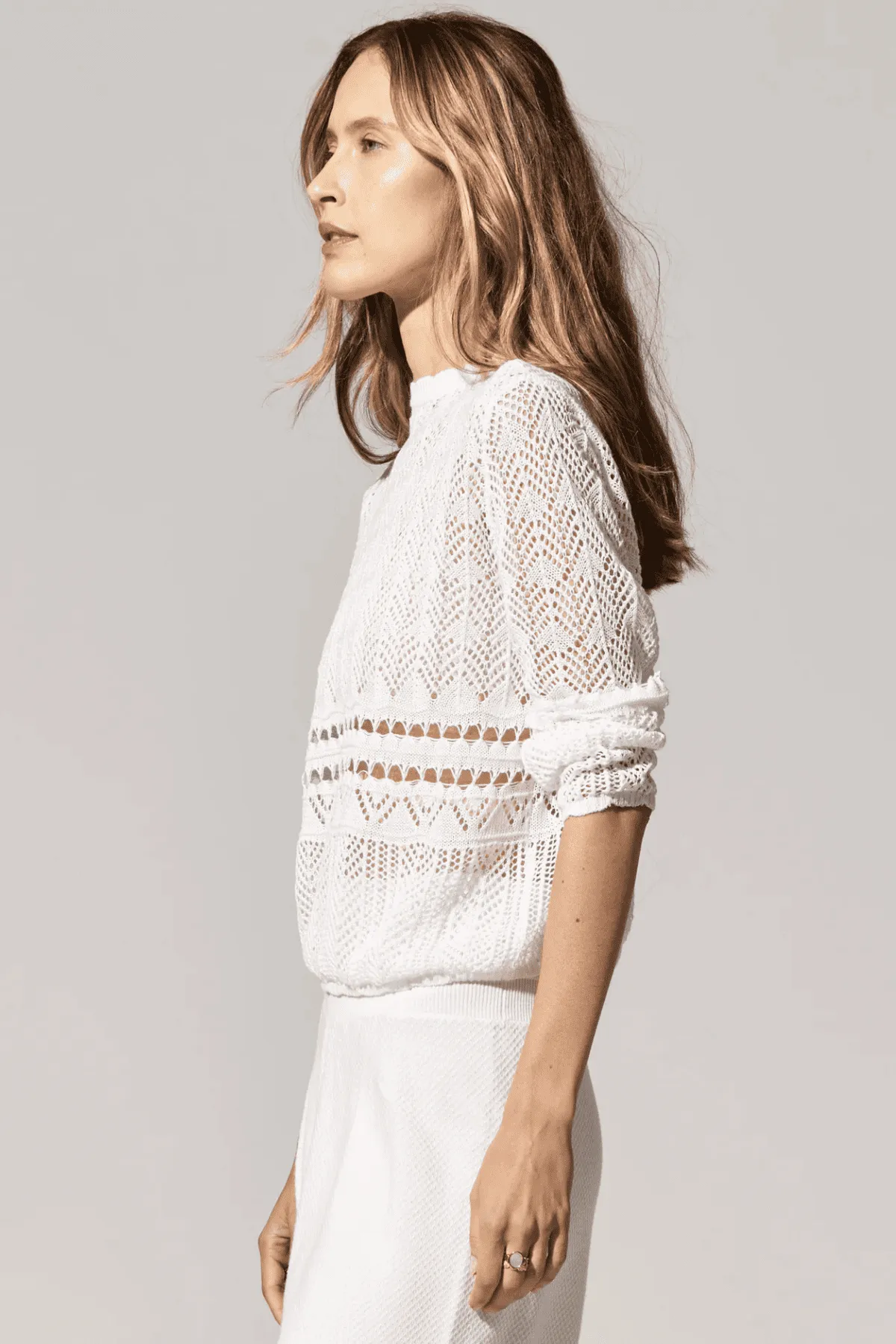 PACO CARDIGAN WHITE