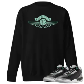 Retro 3 Green Glow Aston Sweater