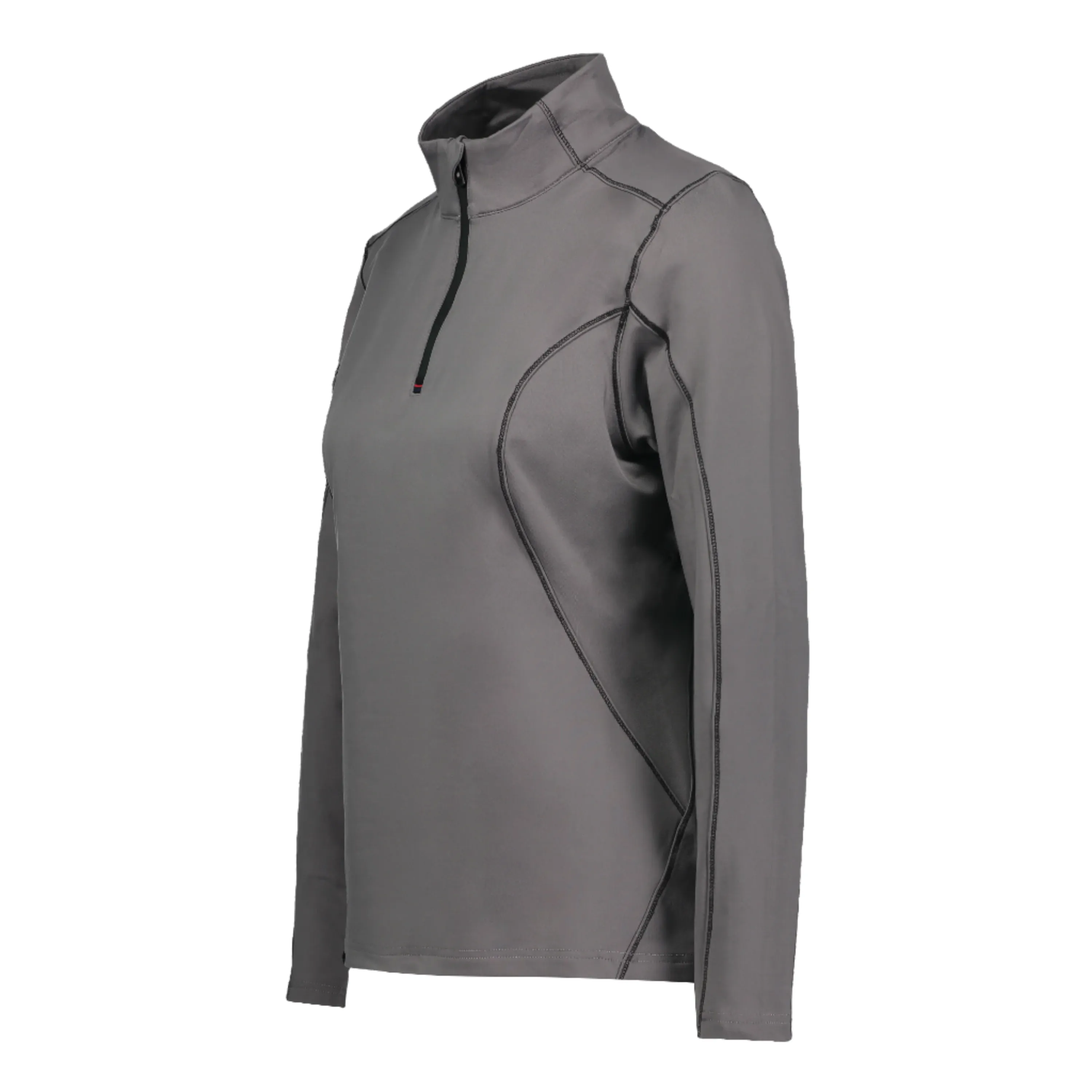 Rova Grey Women's Quarter Zip Pullover