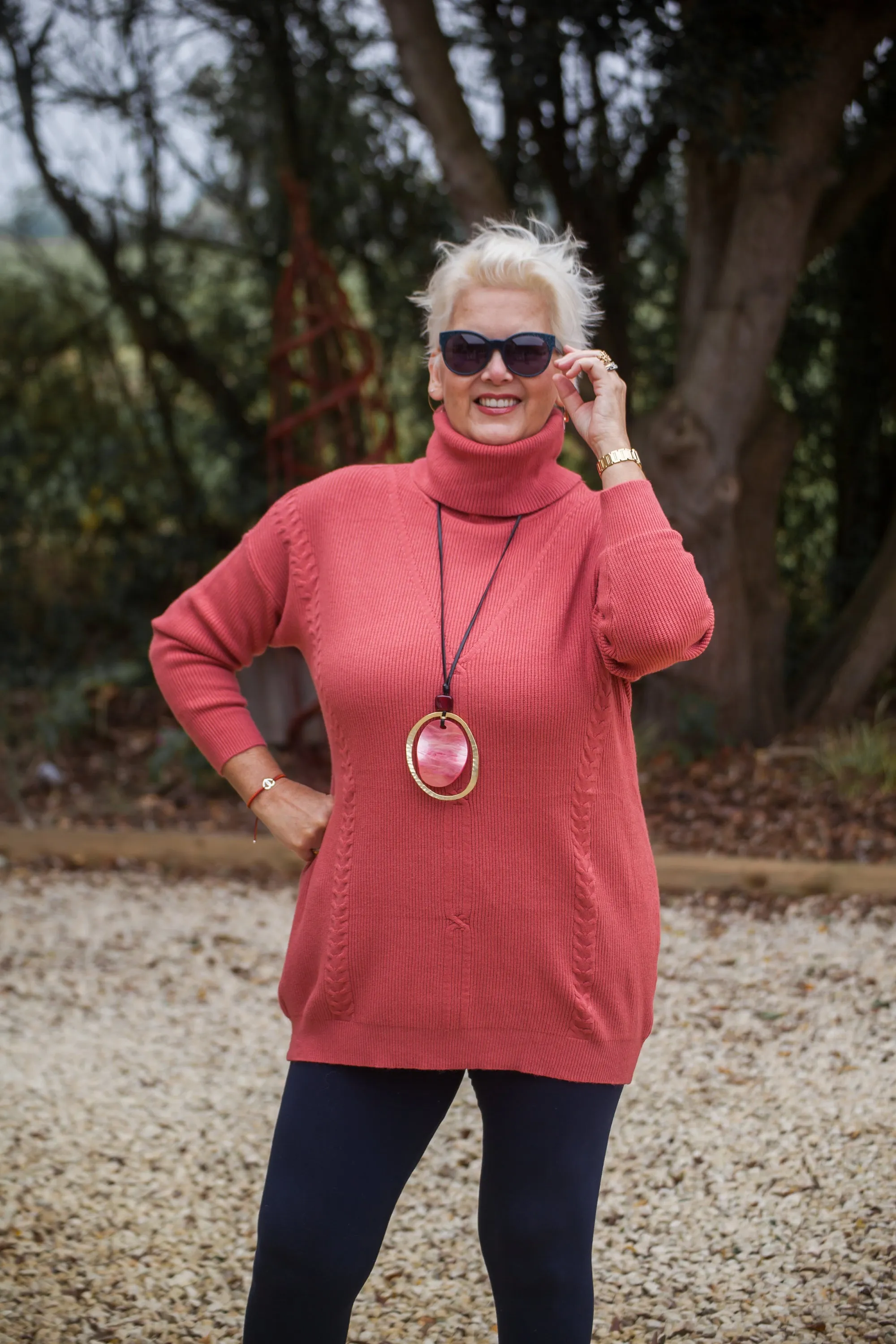 RUBY - ITALIAN ROLL NECK JUMPER SA9216