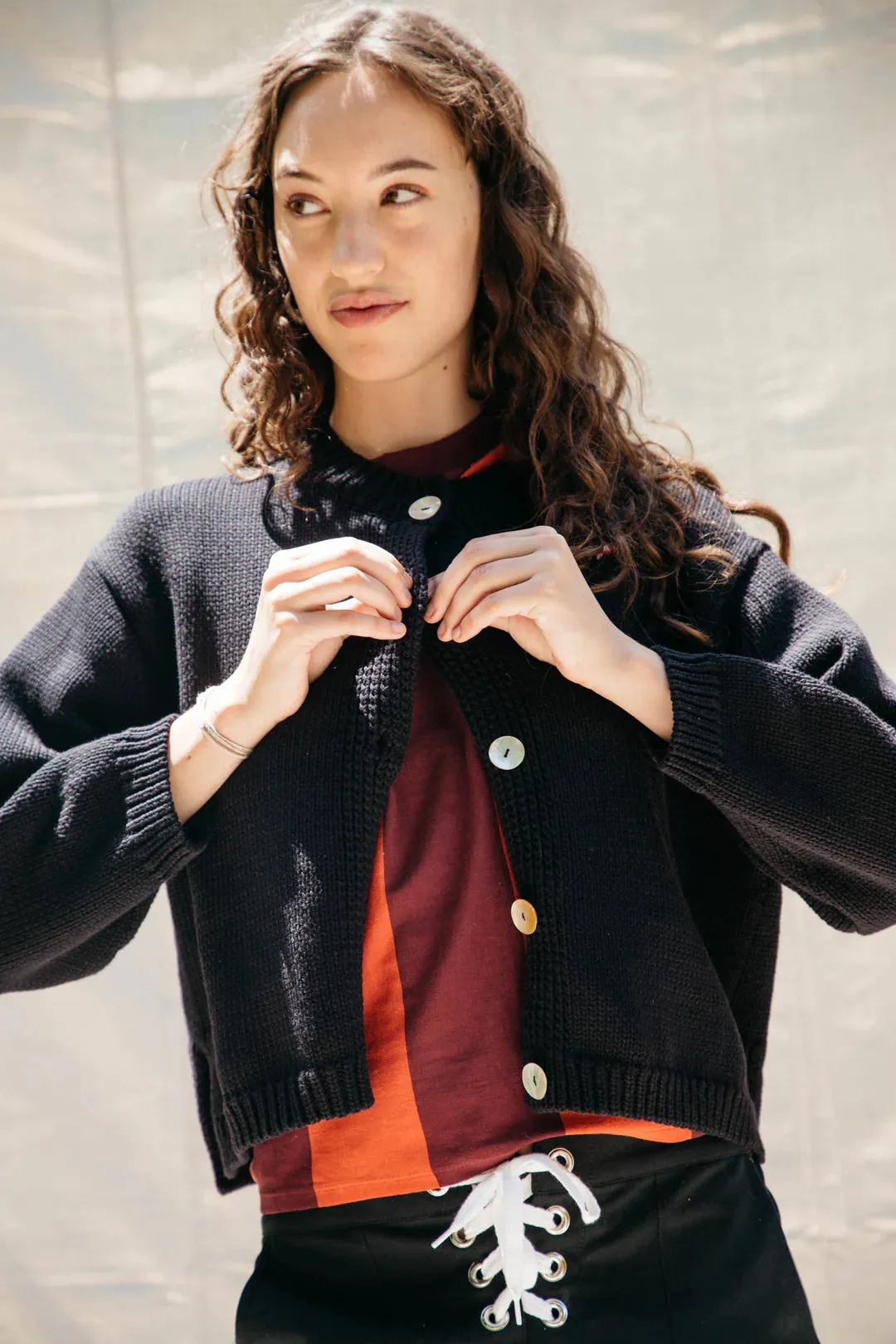 Shipley Cotton Cardigan